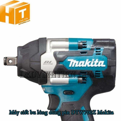 Máy siết bu lông dùng pin DTW700Z Makita