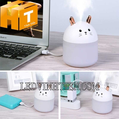 Máy tạo độ ẩm hình mèo 200ml
