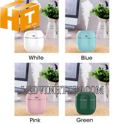 Máy tạo độ ẩm hình trụ pin sạc 280ml