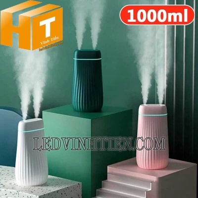 Máy tạo ẩm 2 vòi dung tích lớn 1L