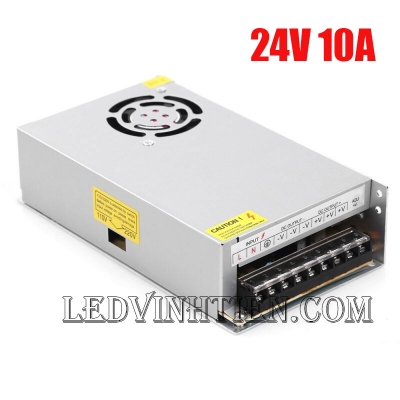 Nguồn 24V 10A Có Quạt