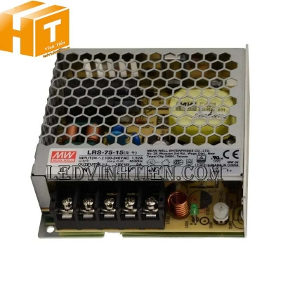 Nguồn điện 15V 5A Mean Well
