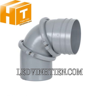 Nối góc 90 độ điều chỉnh uPVC Tiền Phong