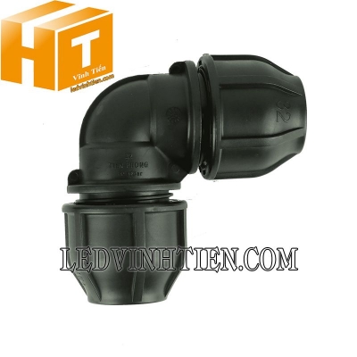 Nối góc 90 độ HDPE Tiền Phong