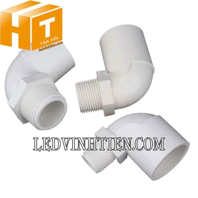 Nối góc 90 độ ren ngoài uPVC Sino