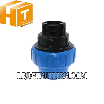 Nối thẳng ren ngoài HDPE Sino
