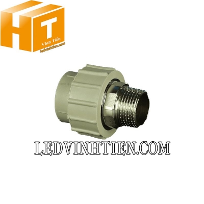 Nối thẳng ren ngoài PPR Tiền Phong