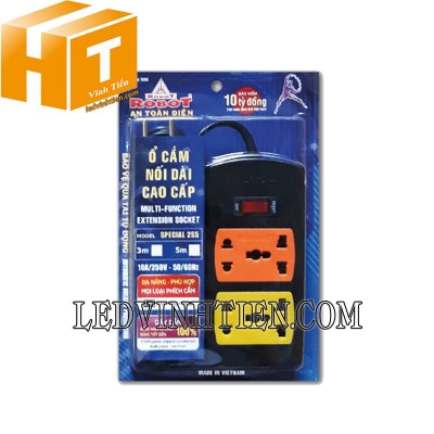 Ổ cắm 2 ổ 5 chấu Robot Special 2S5