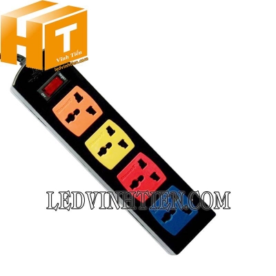 Ổ cắm 4 ổ 3 chấu Robot Multi 4S3