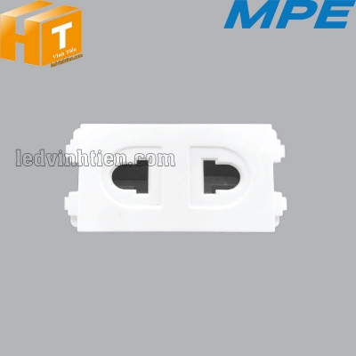 Ổ cắm 2 chấu A6US