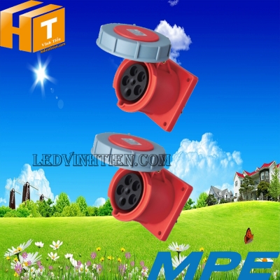 Ổ cắm loại cố định bắt trên bảng điện MPN-3452
