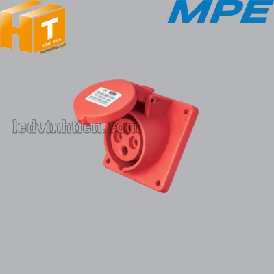 Ổ cắm loại cố định bắt trên bảng điện xéo MPN-414