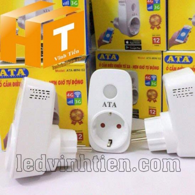 Ổ cắm điện wifi thông minh điều khiển từ xa bằng điện thoại AT-MINI