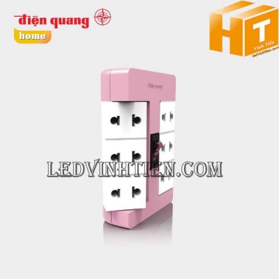 Ổ cắm Xoay 90° ĐQ ESK RT 6 Điện Quang