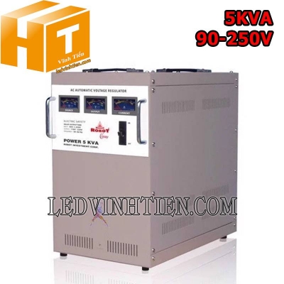 Ổn áp 1 pha 5KVA Robot Classy 90-250V
