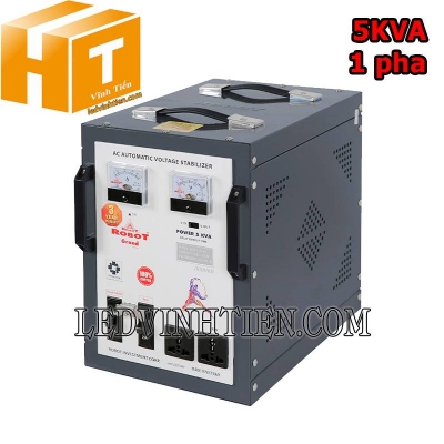 Ổn áp 1 pha 5KVA Robot Grand 90-250V