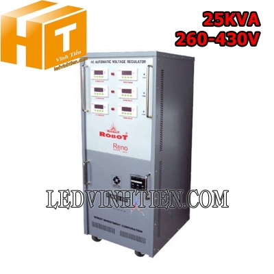 Ổn áp 3 pha 25KVA Robot Reno 260-430V