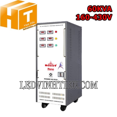 Ổn áp 3 pha 60KVA Robot Reno 160-430V