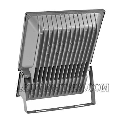 Đèn pha led 100w RGB remote