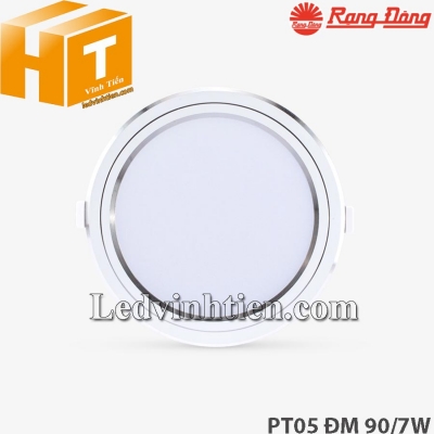 Đèn led panel tròn đổi màu 90/7W PT05 ĐM