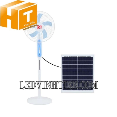 Quạt sạc NLMT JD-188L 15W Jindian