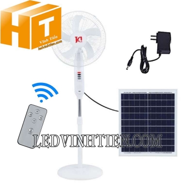 Quạt sạc NLMT JD-198F 25W Jindian