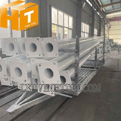 Trụ Đèn Đường Tròn Côn Rời Cần Đơn