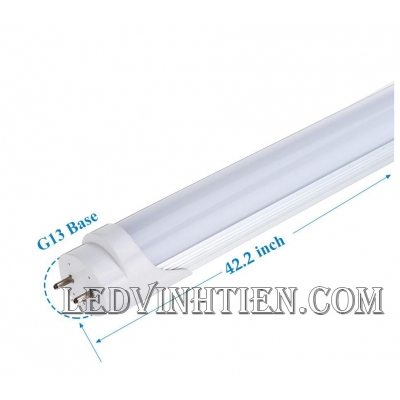 Tuýp led 30W nhôm tản nhiệt