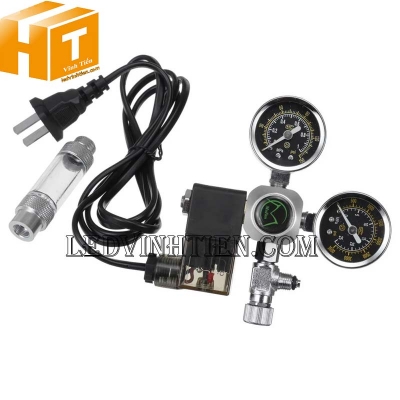 Đồng hồ CO2 van điện từ