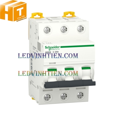 Cầu dao Schneider MCBs Acti9 3P 25A