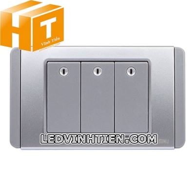 Công tắc ba 1 chiều S68DGN3 Sino