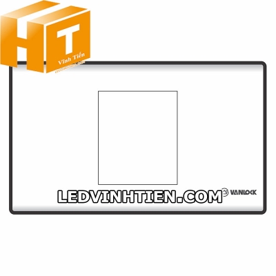 Mặt công tắc 1 lỗ S18C1XM / S18C1XMV Sino Vanlock