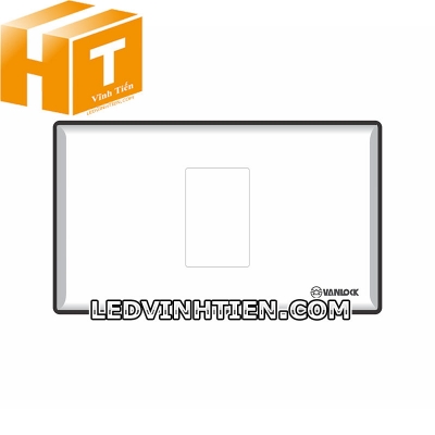 Mặt công tắc 1 lỗ S18CCS1X / S18CCS1XV Sino Vanlock
