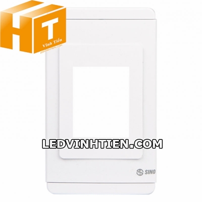 Mặt nhựa 2 MCB kiểu M S68122/M Sino Vanlock