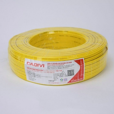Dây điện Cadivi VCmd 2x0.75