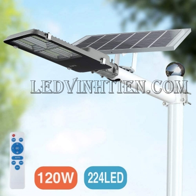 Đèn đường led NLMT 120W pin rời