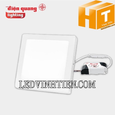 Đèn ốp nổi vuông 12w ĐQ LEDPN09 12 170