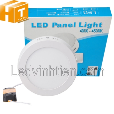 Đèn ốp nổi tròn 12w màu trung tính