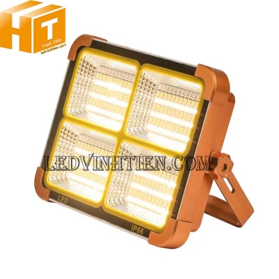 Đèn pha sạc tích điện 100w