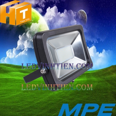 Đèn pha led 10w trắng, vàng MPE