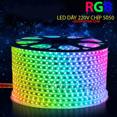 Led Dây 5050 220V RGB