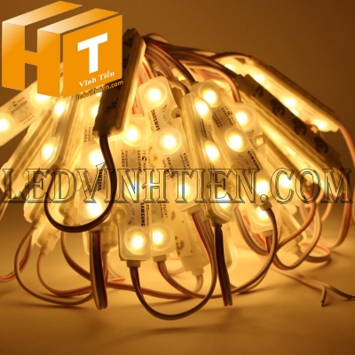 Led hắt 3 bóng saso màu vàng