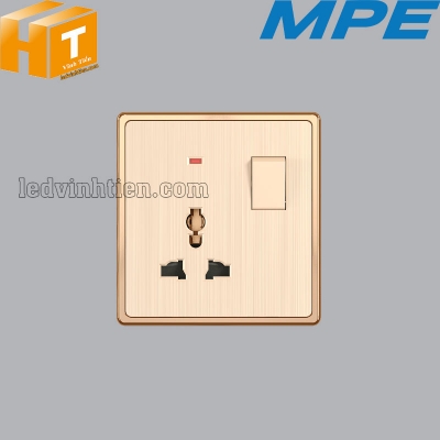 Ổ cắm đa năng + công tắc 10A-250V S7MS